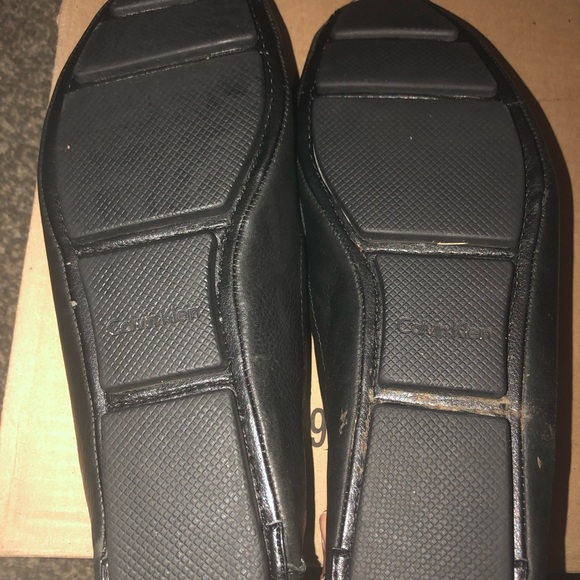 Calvin Klein Black Leather Loafers - Picture 4 of 5